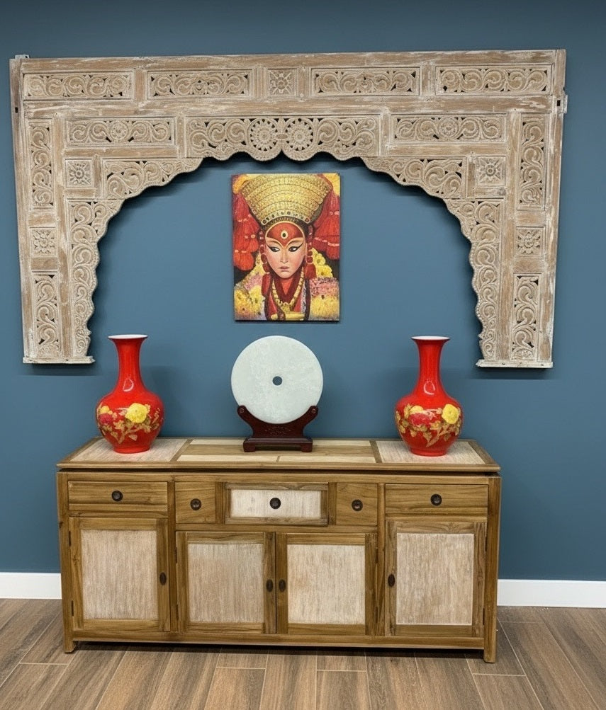 Aparador colonial asiático a medida 15/91