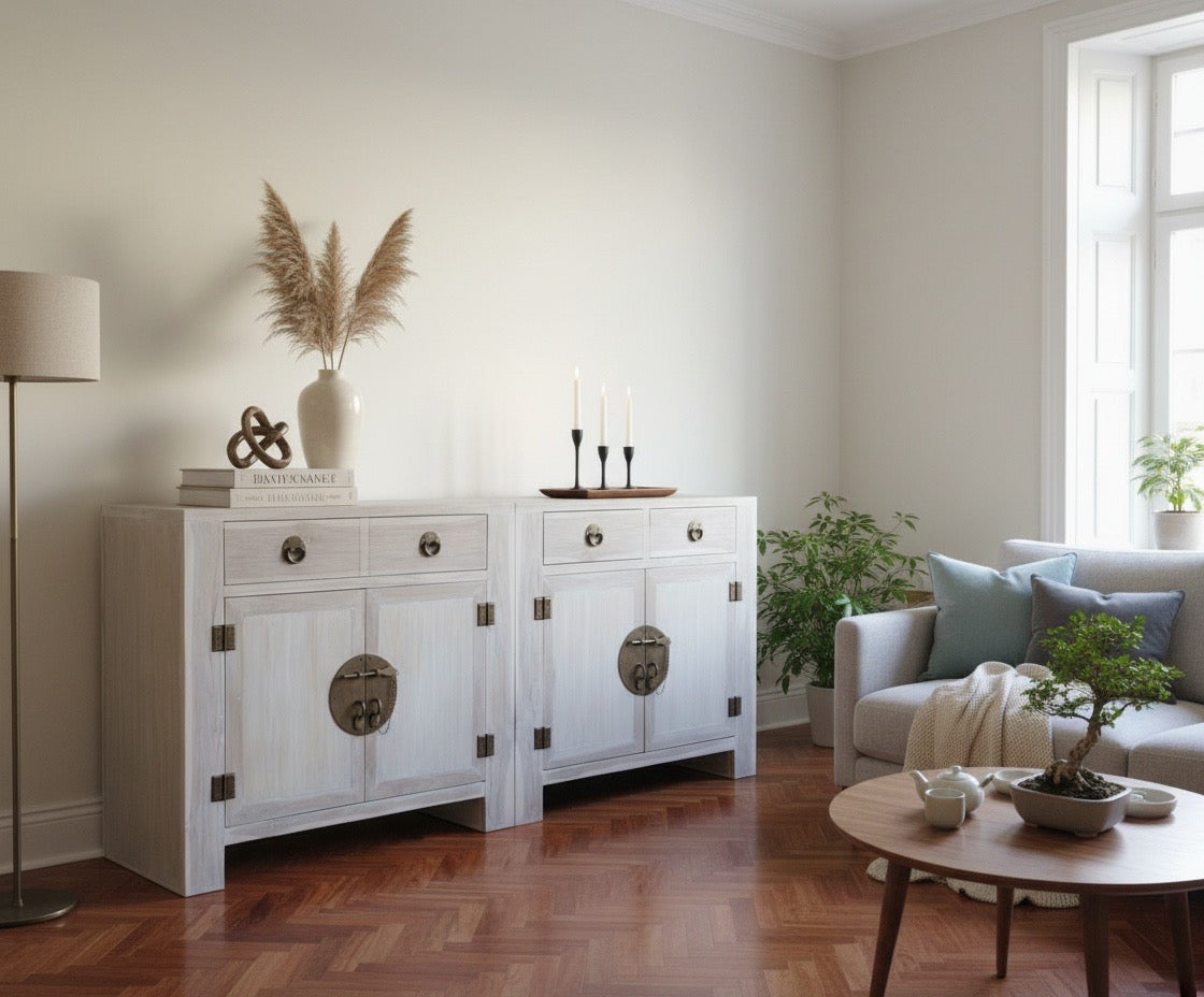 Aparador colonial asiático a medida 04/91