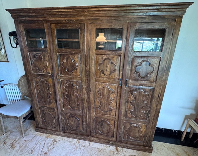 Armario indio tallado AM20051419