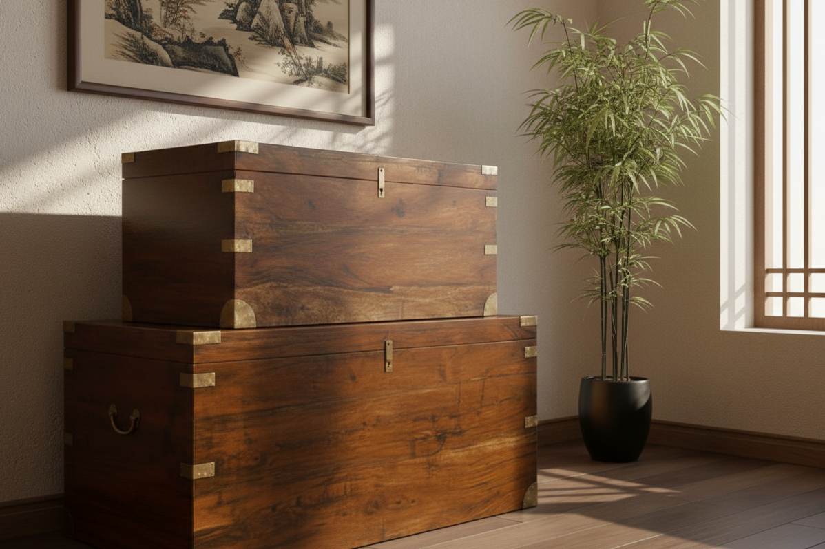 Baul a medida teca AM26/34