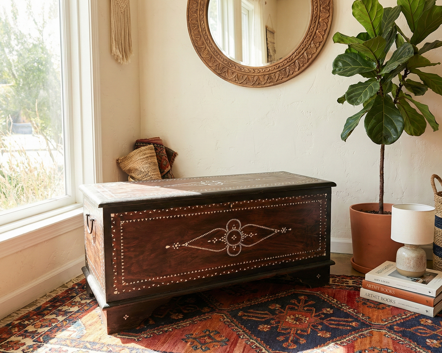 Baúl teca y nacar AM01/34