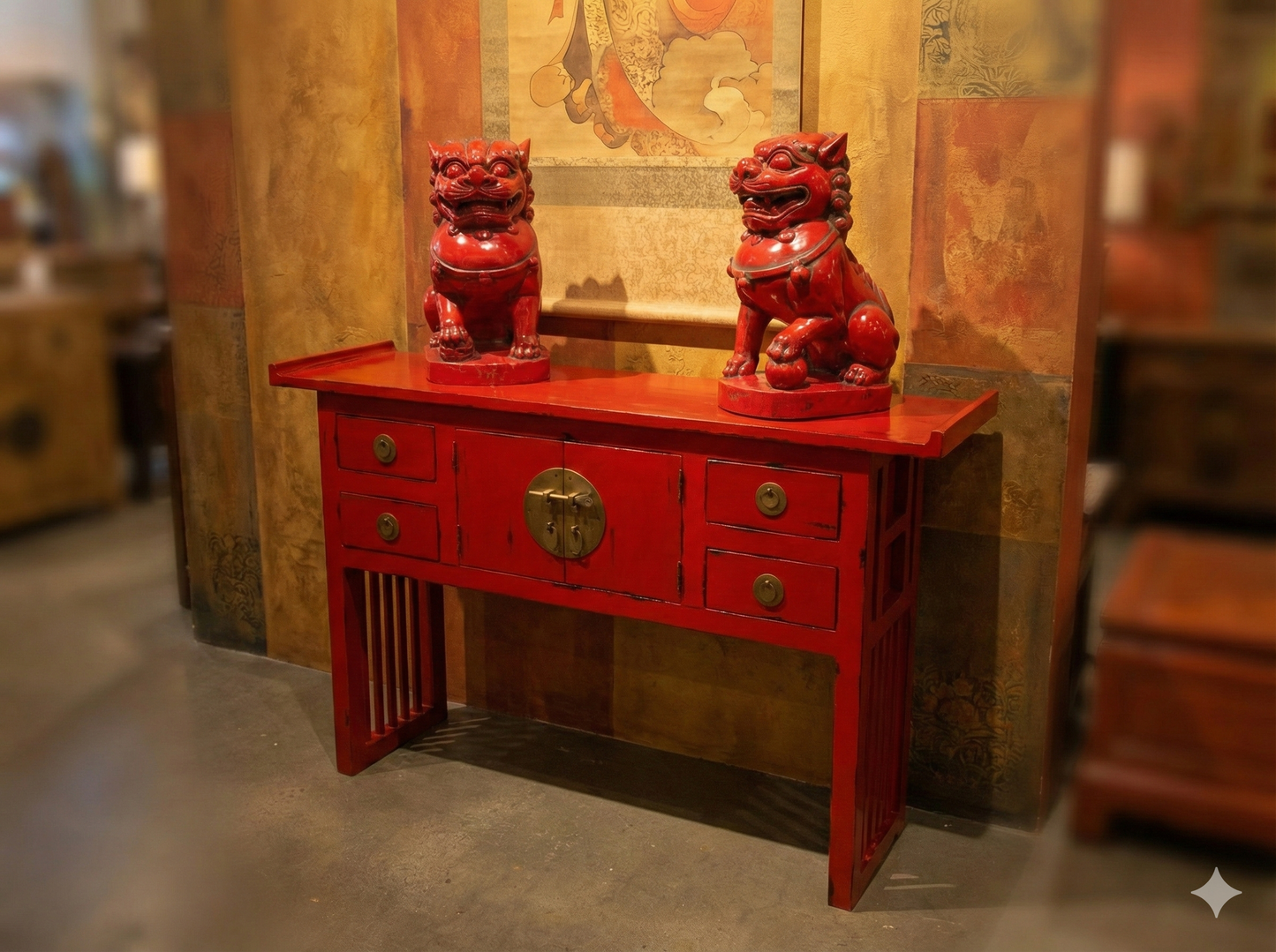 Consola colonial asiática a medida china 08/48