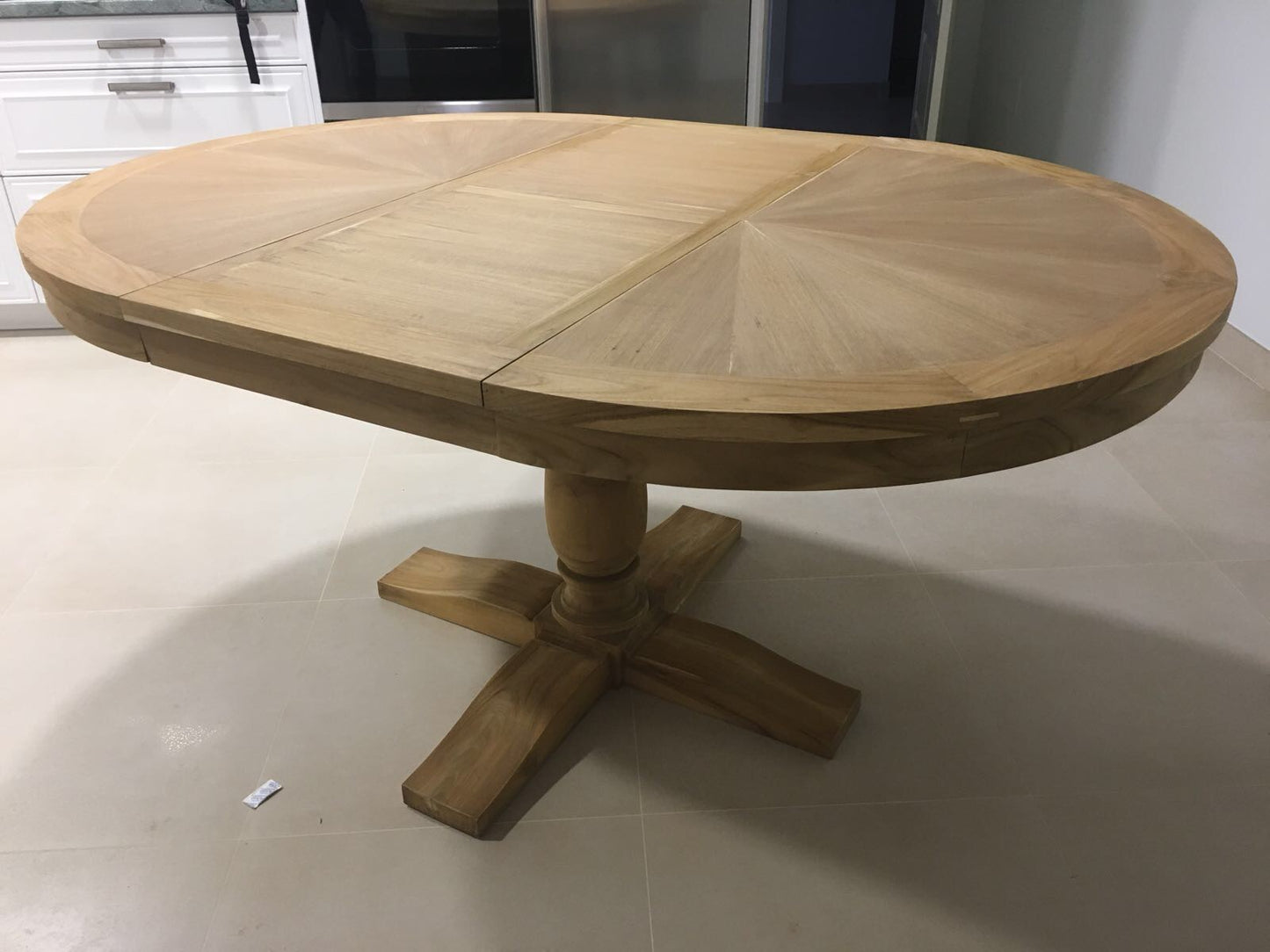 Mesa de comedor teca a medida - AM-13969