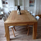Mesa de comedor en madera de teca reciclada AM-13940