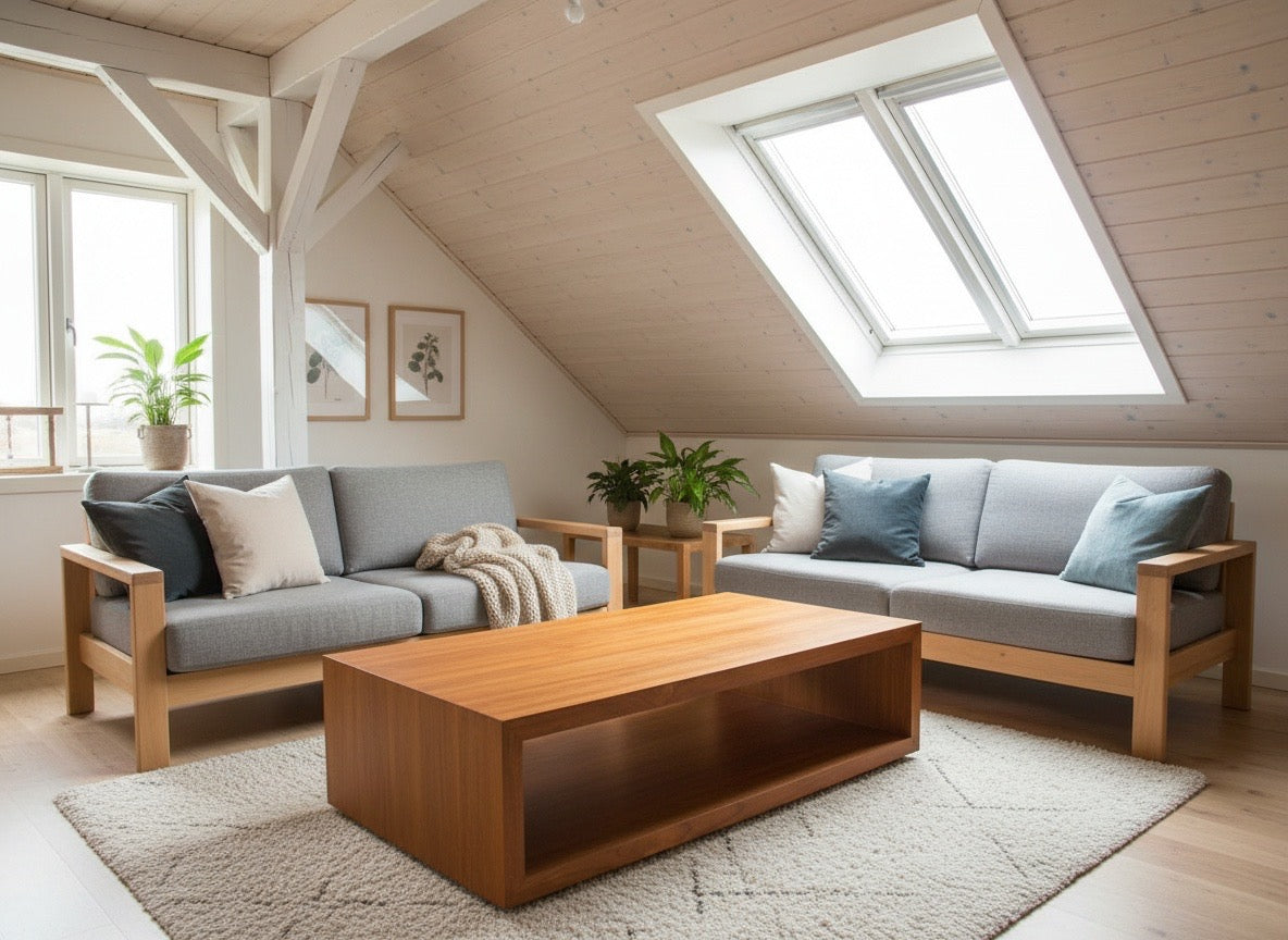 Mesas de centro colonial asiática teca AM58/85