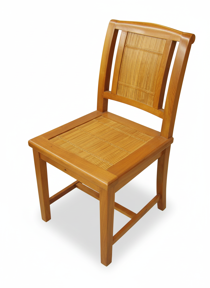 Silla Comedor colonial teca bambu 44/51