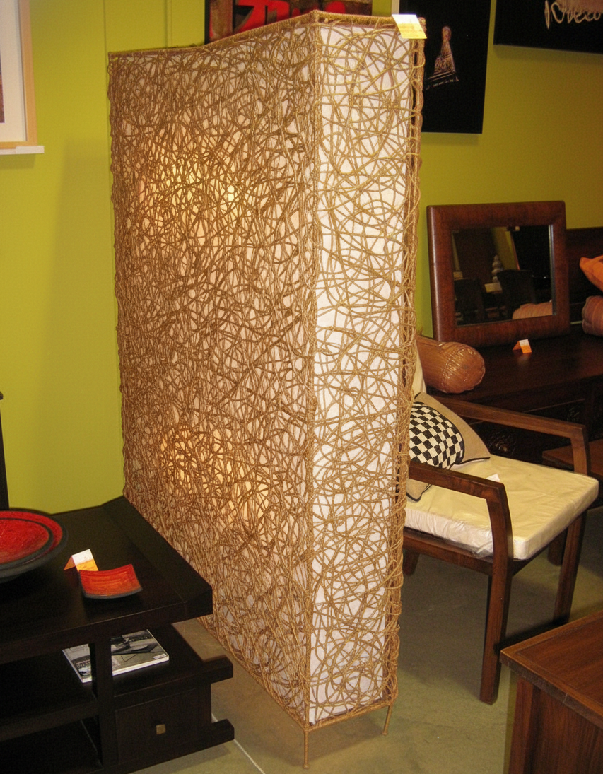 Biombo a medida ratan iluminado AM8/45