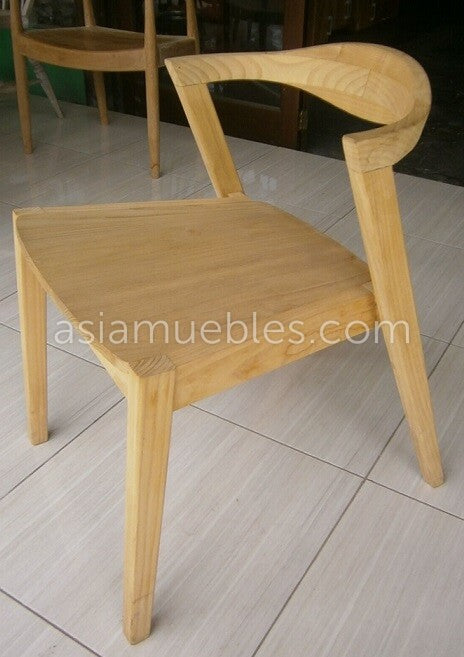 Silla Comedor estilo asiático-colonial - AM-13681