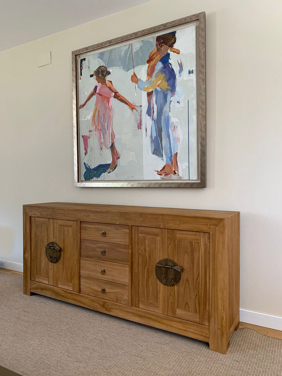 Aparador a medida de estilo colonial-asiático AM202107150829