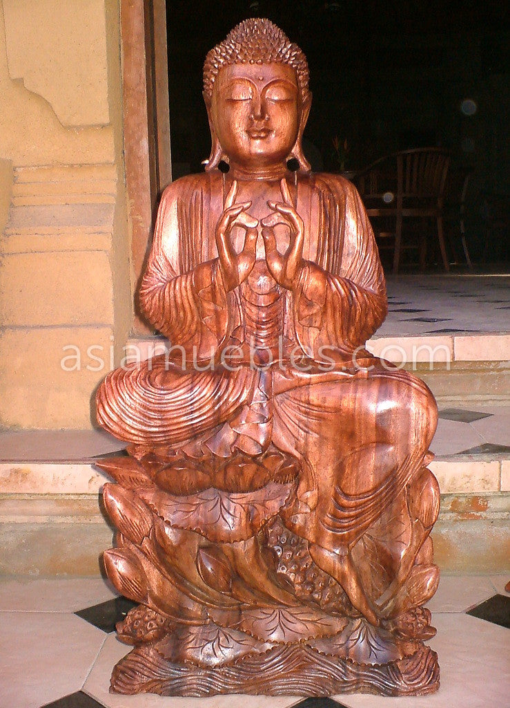 Budas y figuras de madera