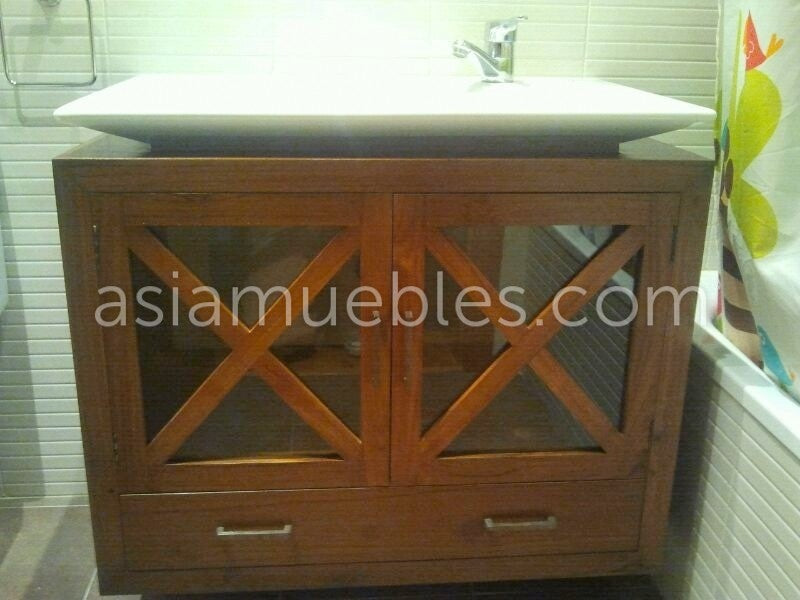 Mueble de Baño galán de noche colonial 12/26