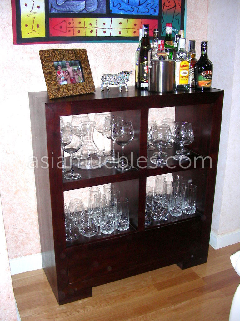 mueble bar asiatico colonial