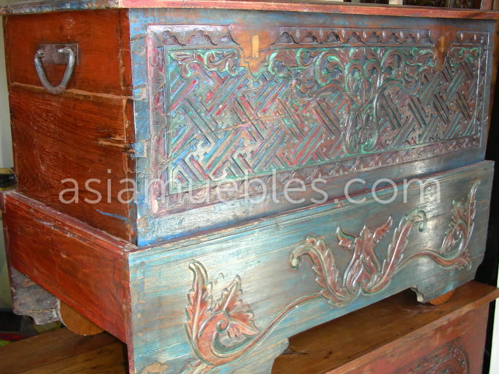 baules asiaticos coloniales