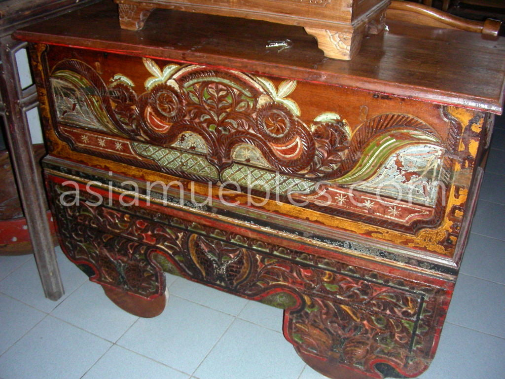 baules asiaticos coloniales