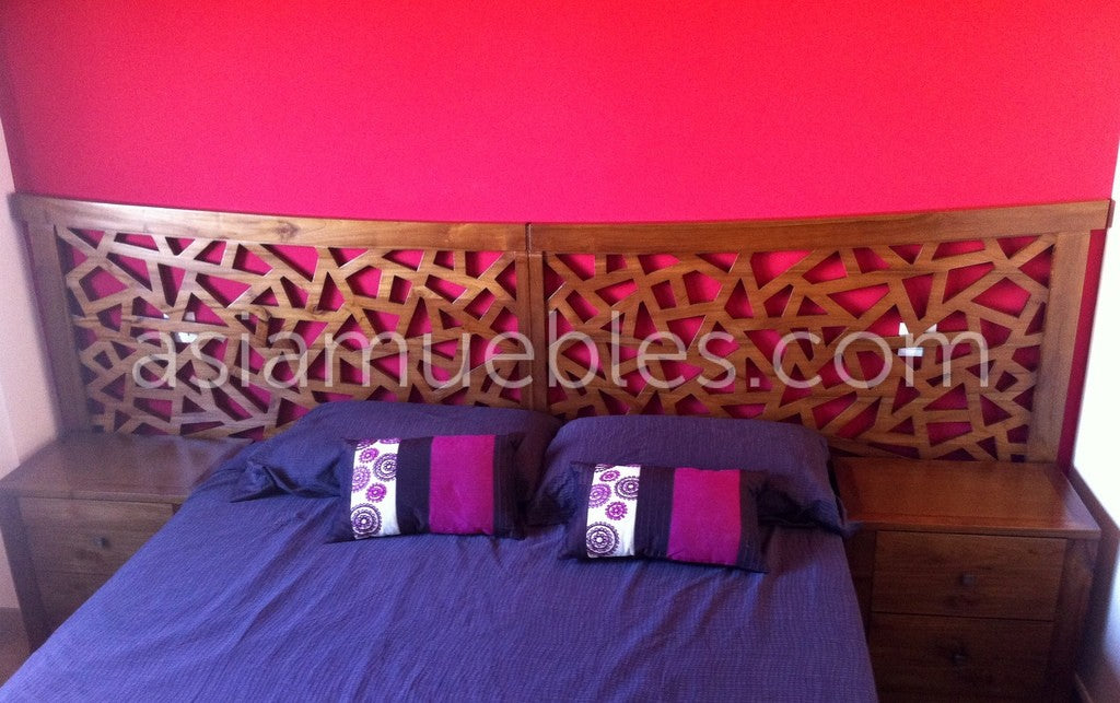 cabeceros asiaticos coloniales