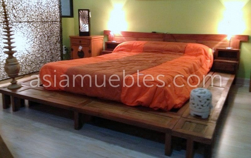 camas asiaticas coloniales