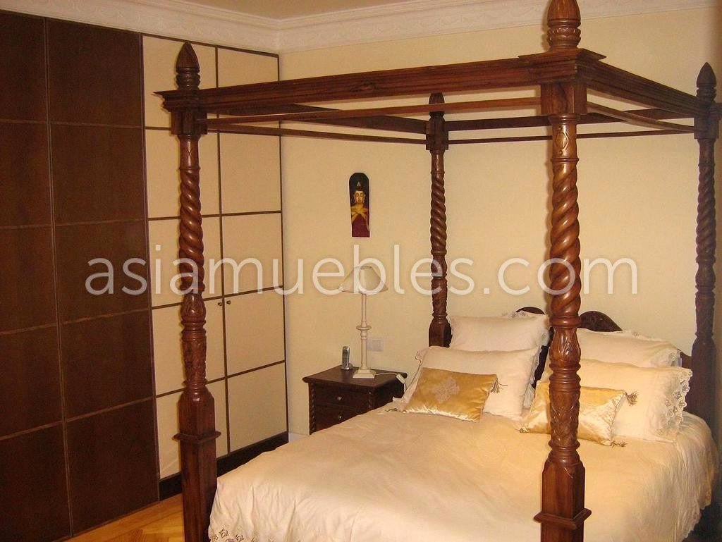 camas asiaticas coloniales