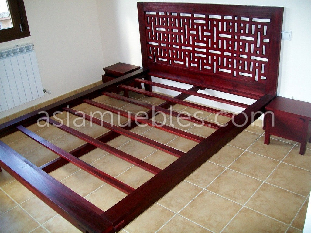 camas asiaticas coloniales