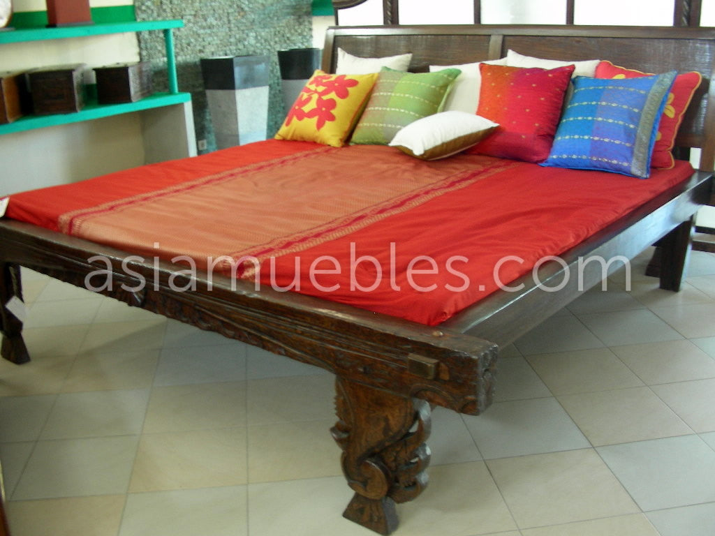 camas asiaticas coloniales