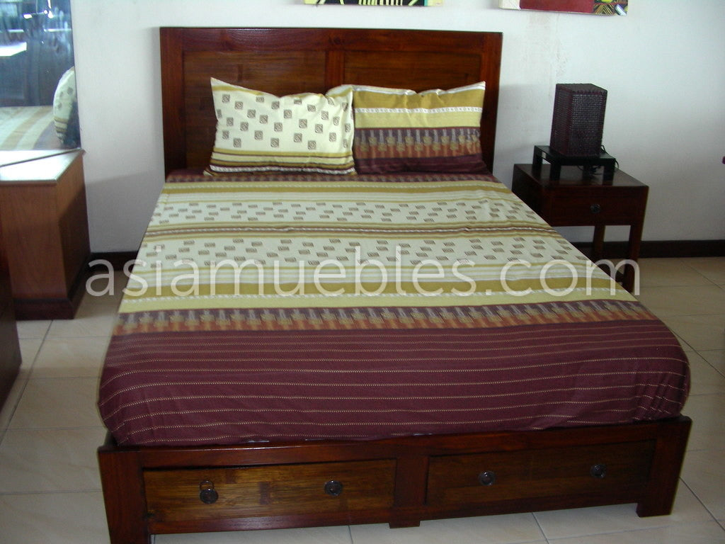 camas asiaticas coloniales