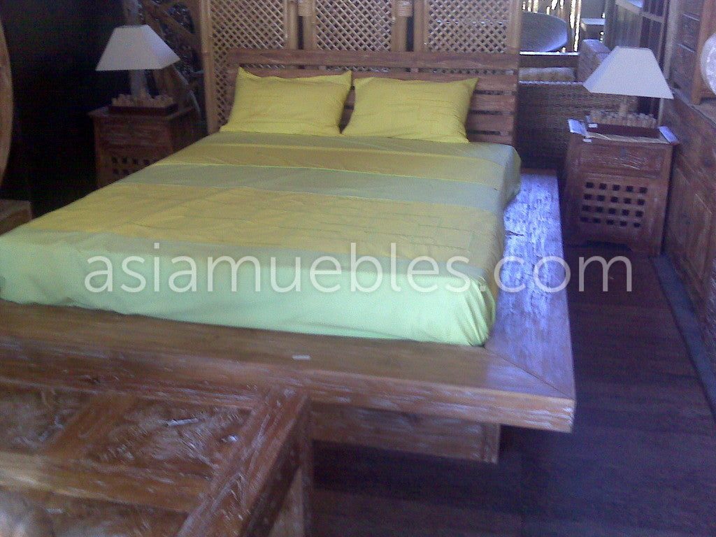 camas asiaticas coloniales