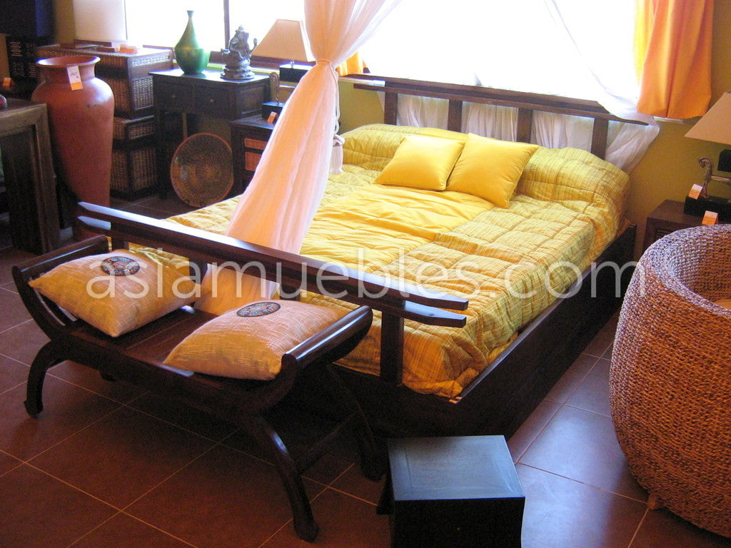 camas asiaticas coloniales