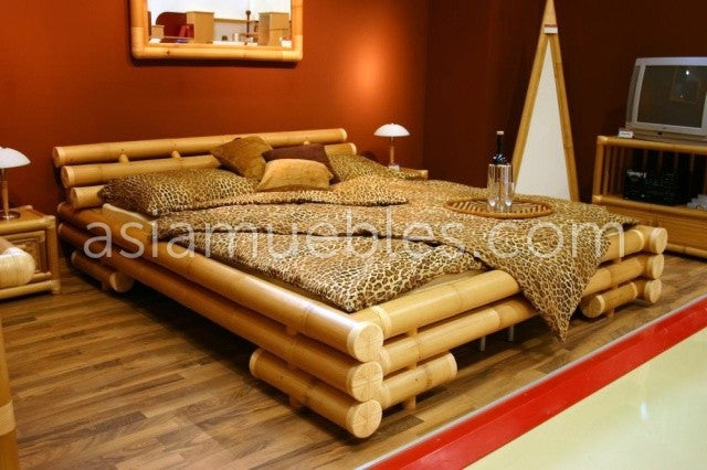 camas asiaticas coloniales