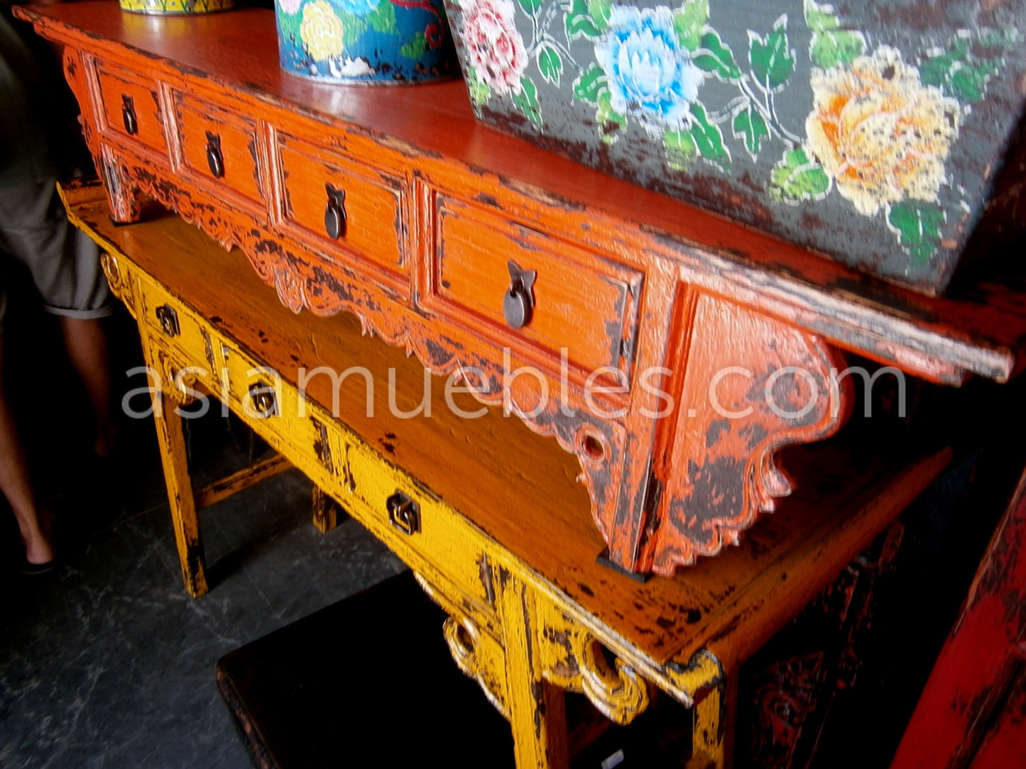 consolas asiaticas coloniales