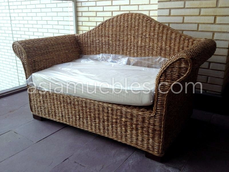 Muebles de jardín fibras naturales