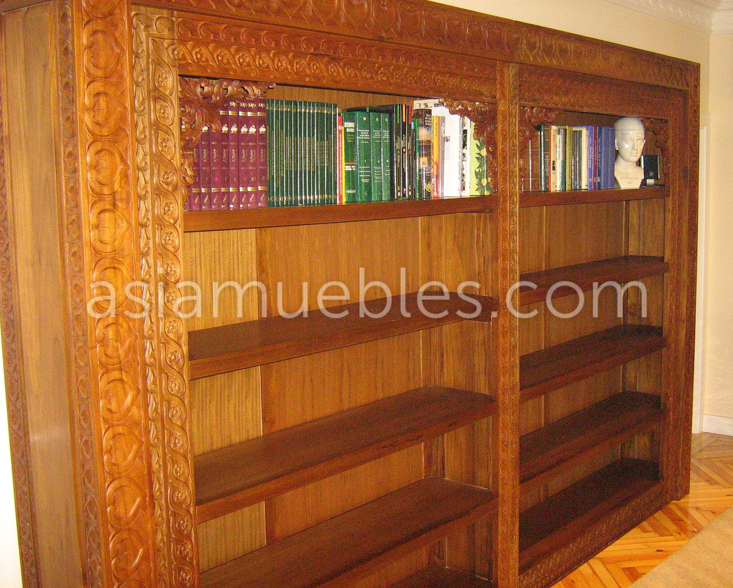 librerias asiaticas coloniales