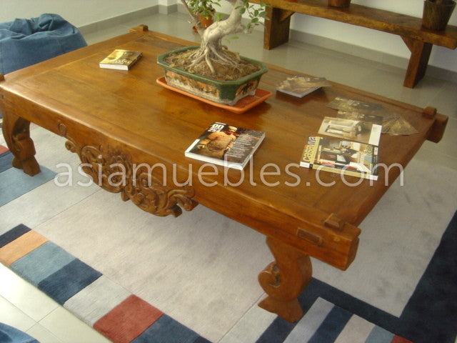 mesas centro asiaticas coloniales