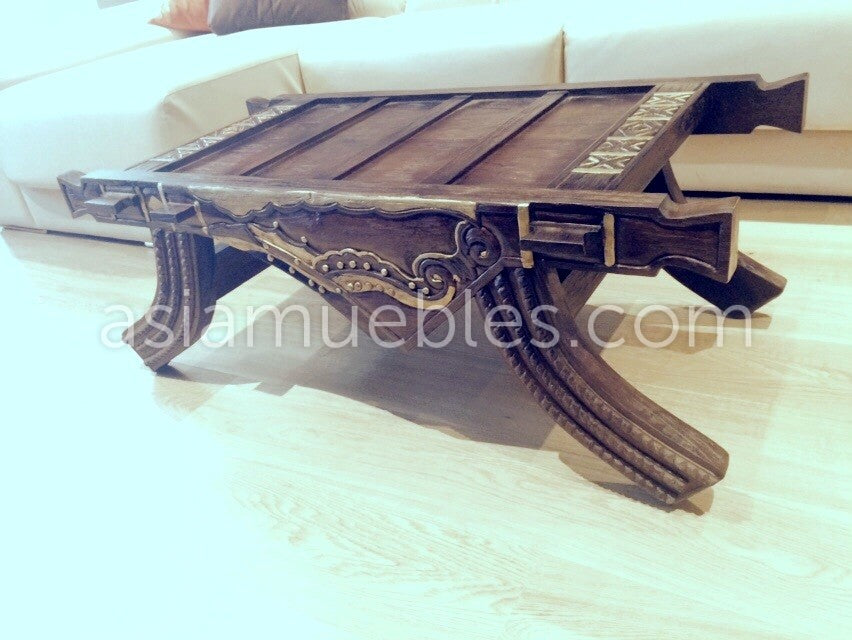 mesas centro asiaticas coloniales