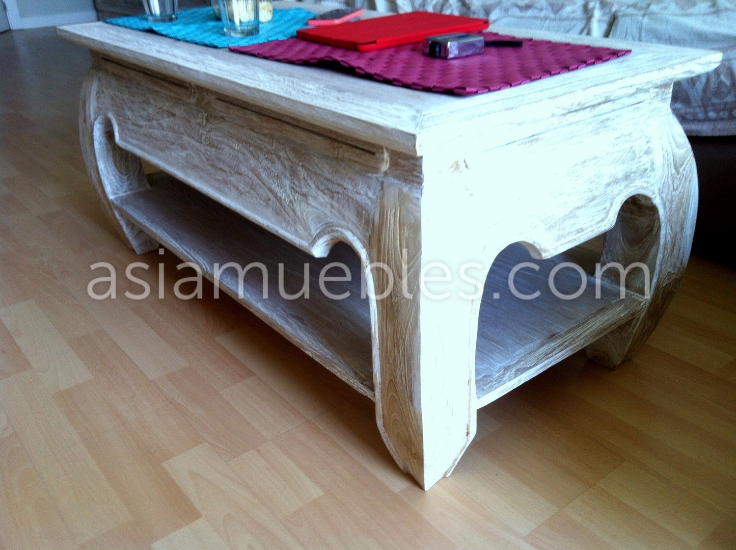 mesas centro asiaticas coloniales