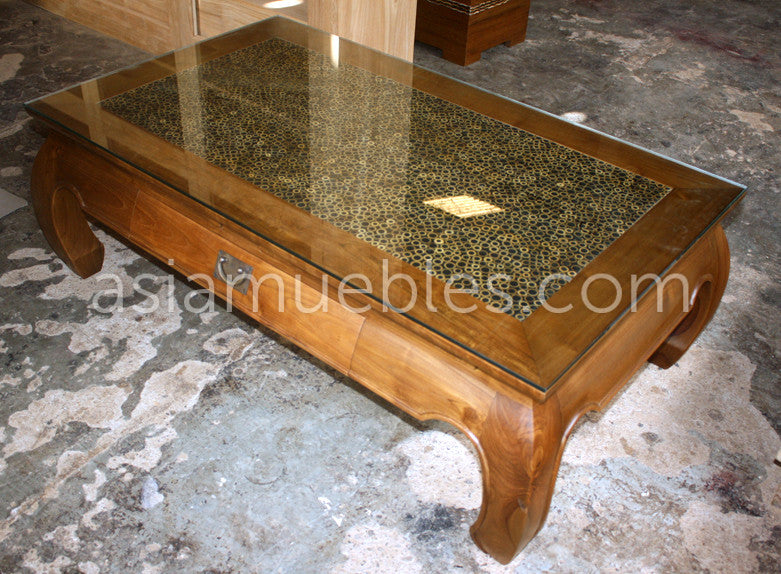 mesas centro asiaticas coloniales