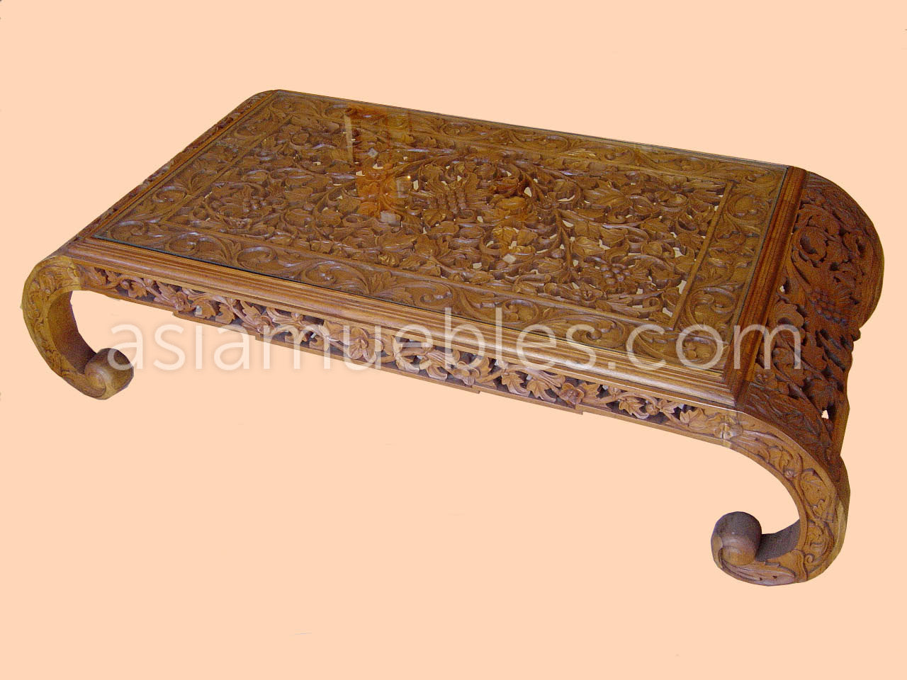 mesas centro asiaticas coloniales