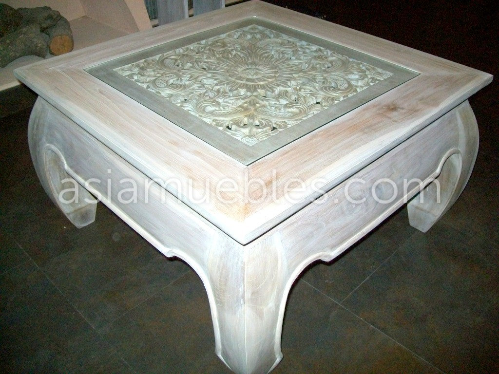 mesas centro asiaticas coloniales