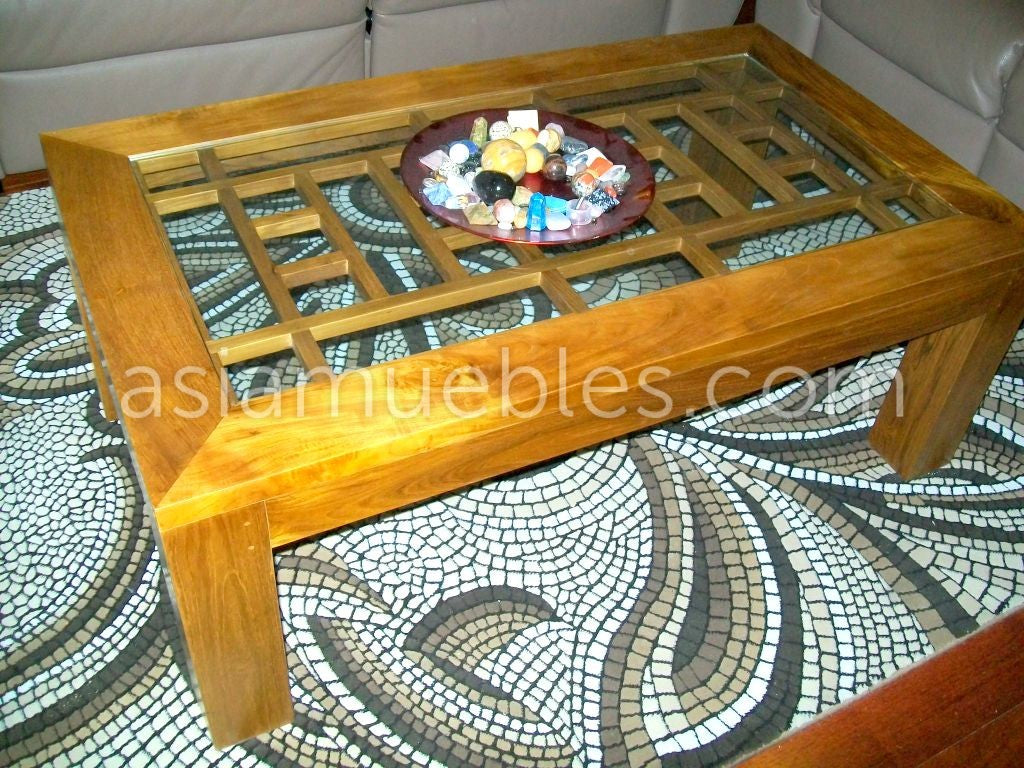 mesas centro asiaticas coloniales