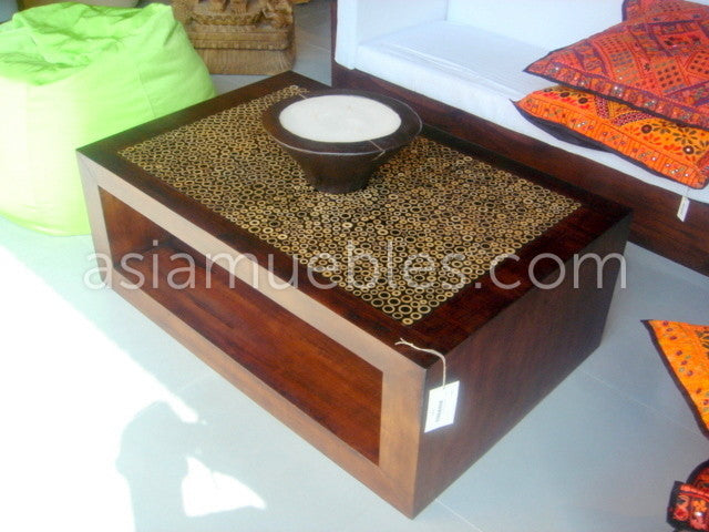 mesas centro asiaticas coloniales