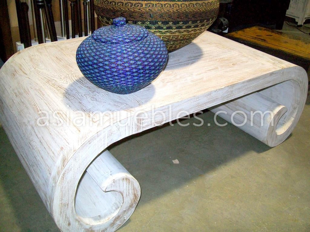 mesas centro asiaticas coloniales