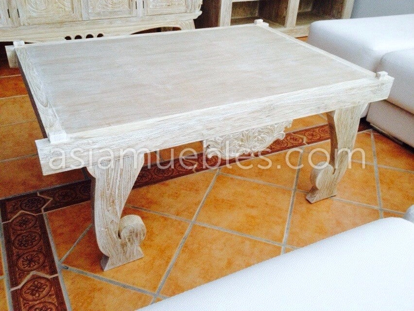 mesas centro asiaticas coloniales