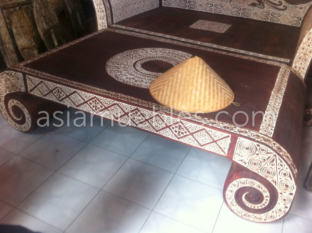 mesas centro asiaticas coloniales