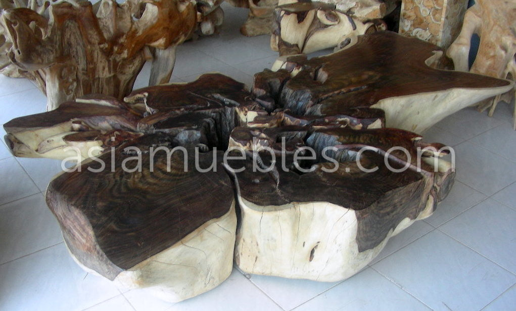 mesas centro asiaticas coloniales