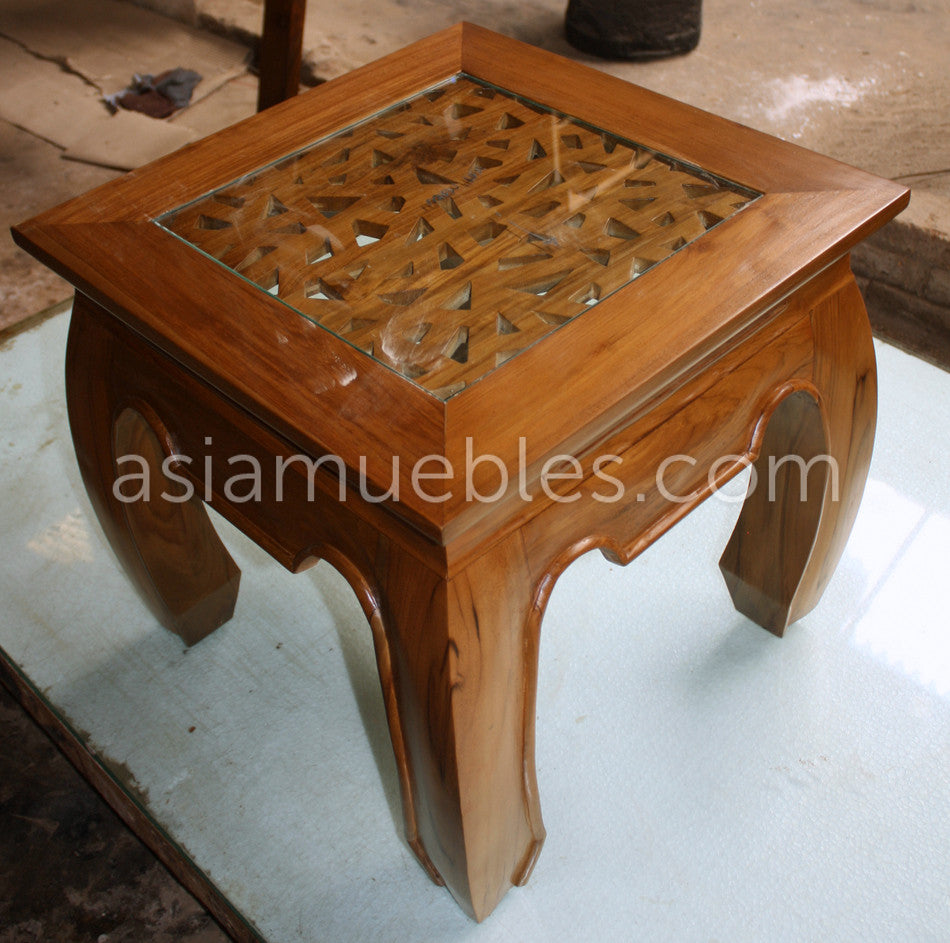 mesas centro asiaticas coloniales