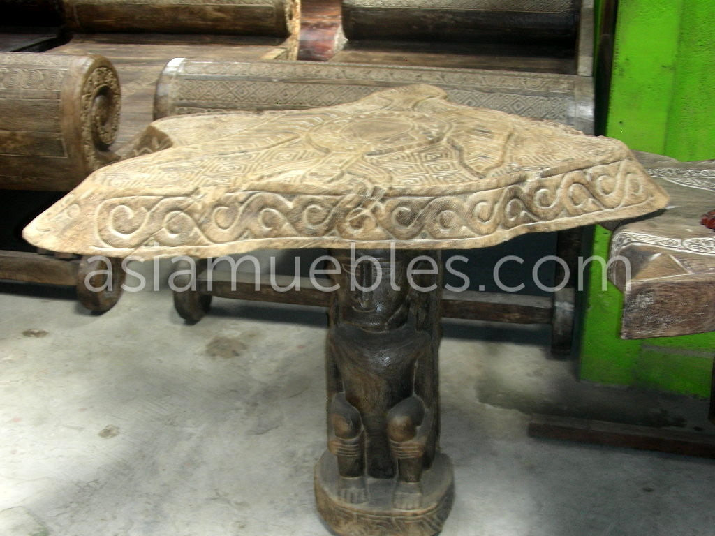 mesas centro asiaticas coloniales