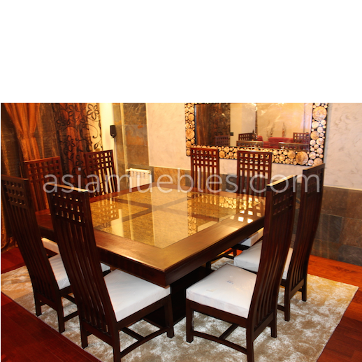 mesas de comedor asiáticas