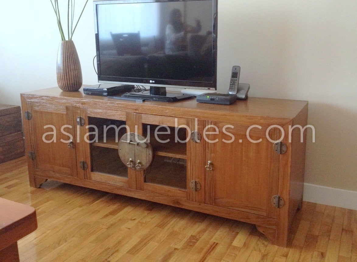 mesas tv asiaticas coloniales