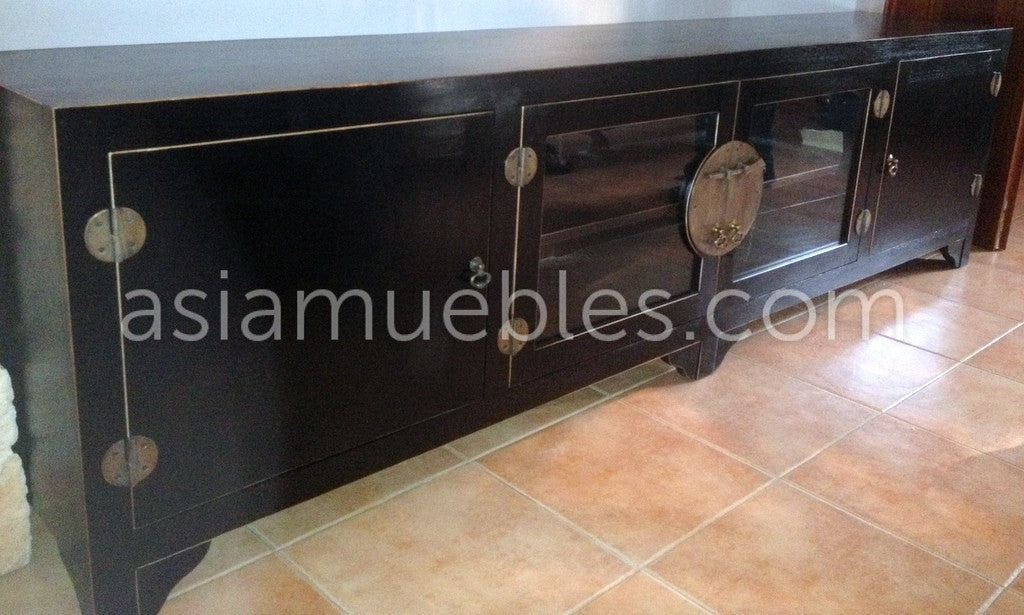 mesas tv asiaticas coloniales