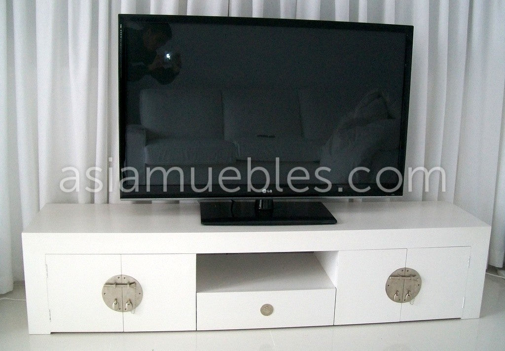mesas tv asiaticas coloniales