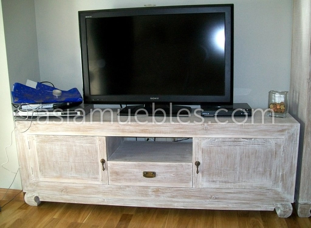 mesas tv asiaticas coloniales