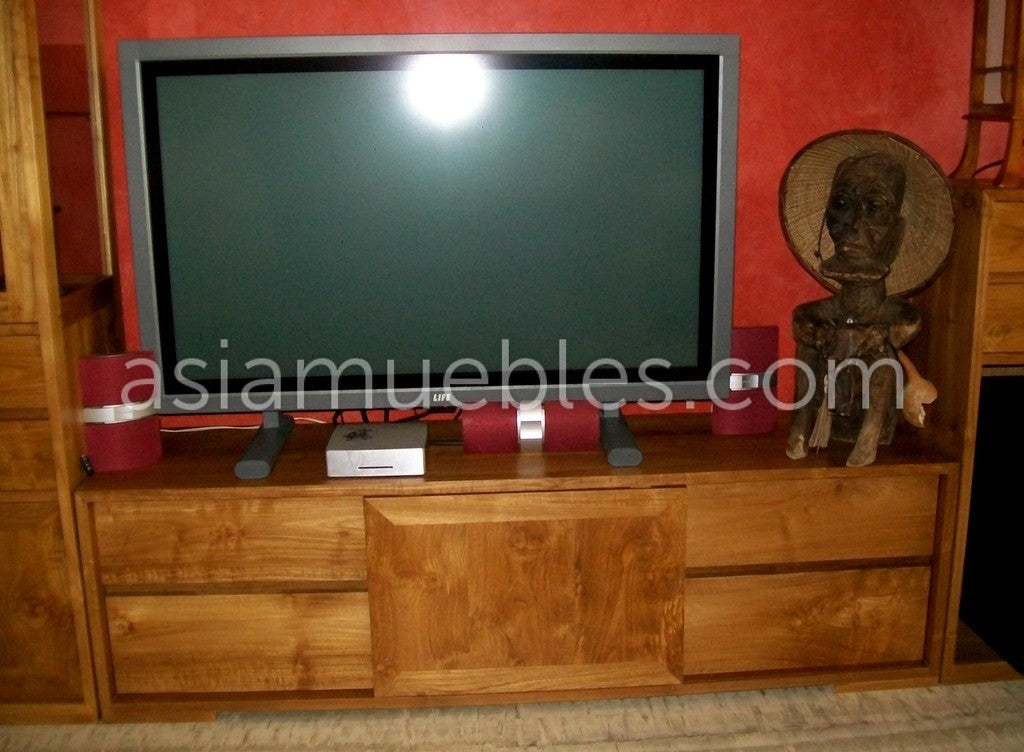 mesas tv asiaticas coloniales